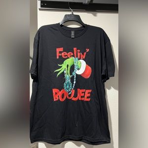 Feelin Boujee black tee shirt New